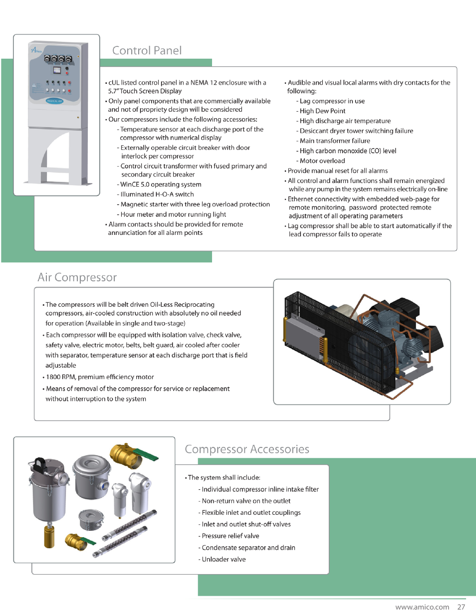 Amico CSA Triplex SCD Modular Stack Mount User Manual | Page 29 / 36