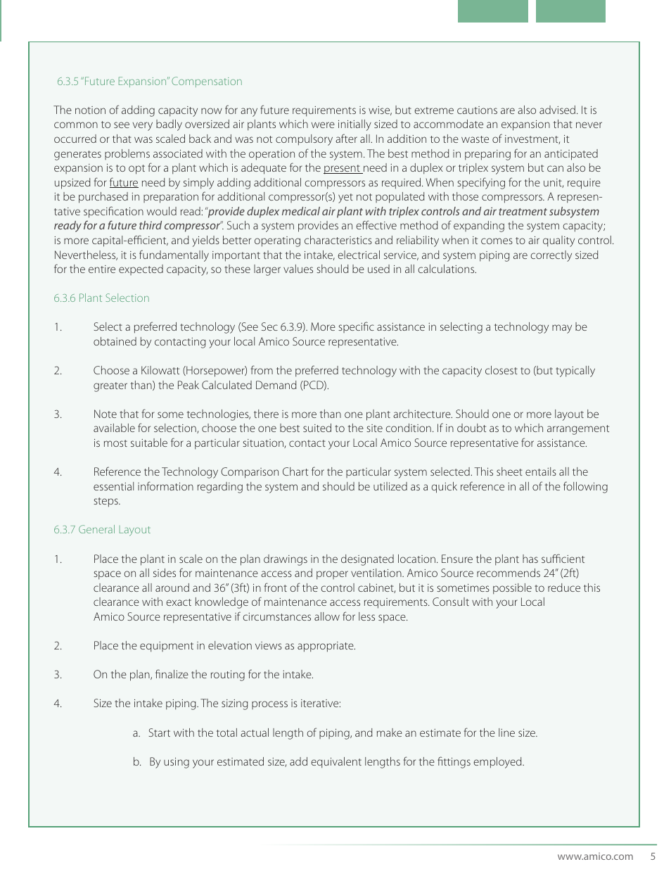 Amico CSA Triplex SCD Modular Stack Mount User Manual | Page 7 / 36