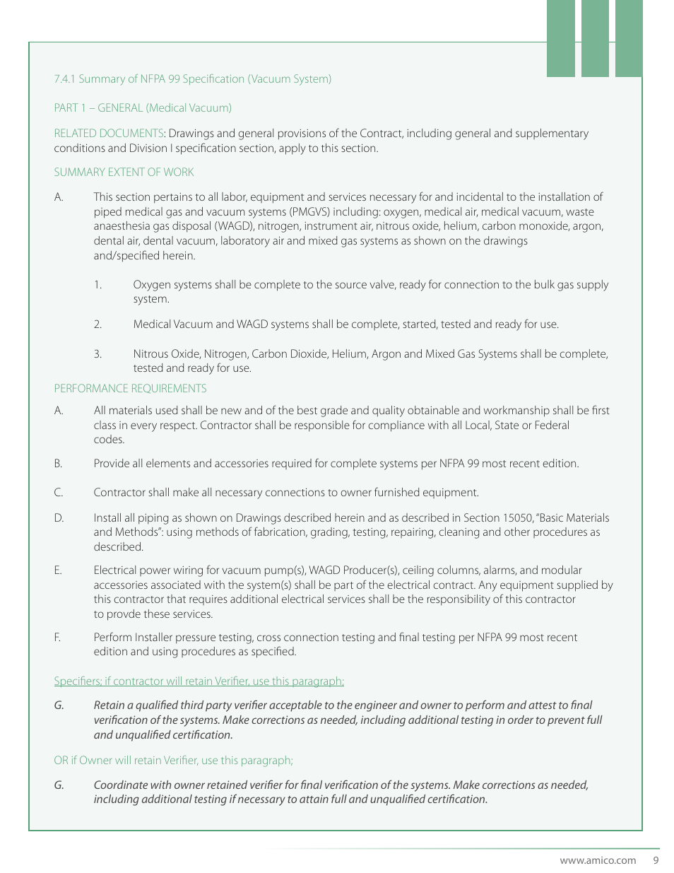 Amico NFPA Triplex RVL Modular Stack Mount User Manual | Page 11 / 51
