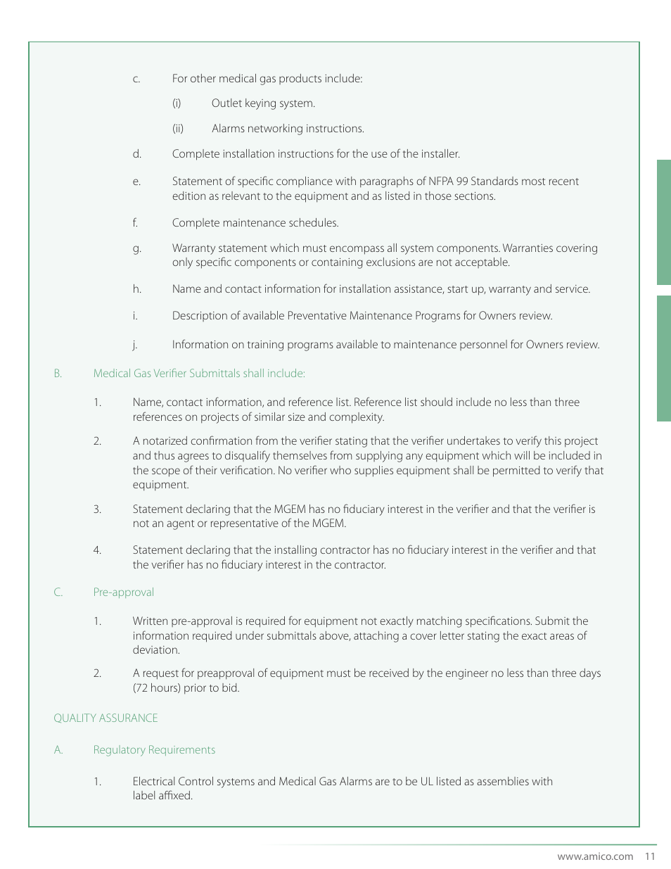 Amico NFPA Triplex RVL Modular Stack Mount User Manual | Page 13 / 51