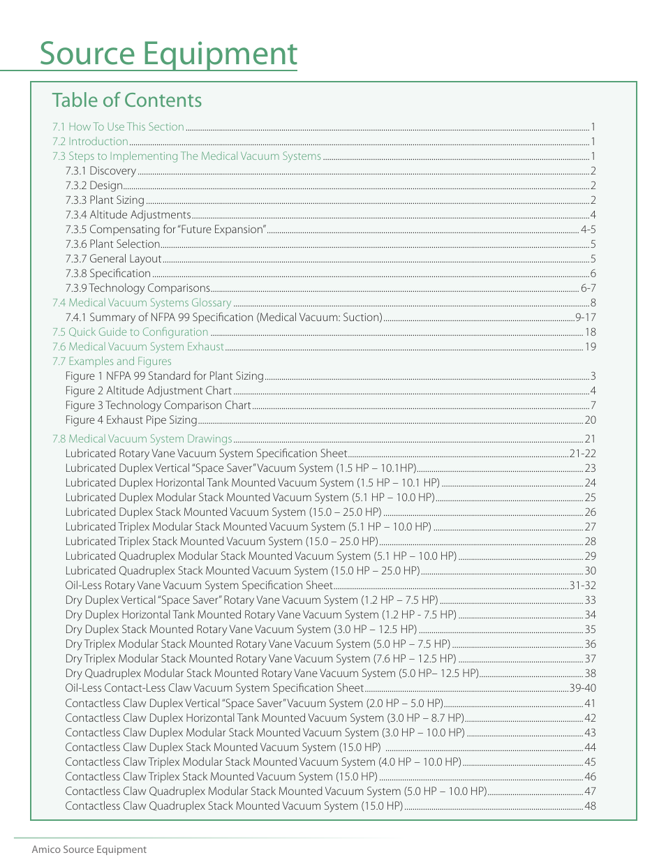 Amico NFPA Triplex RVL Modular Stack Mount User Manual | Page 2 / 51