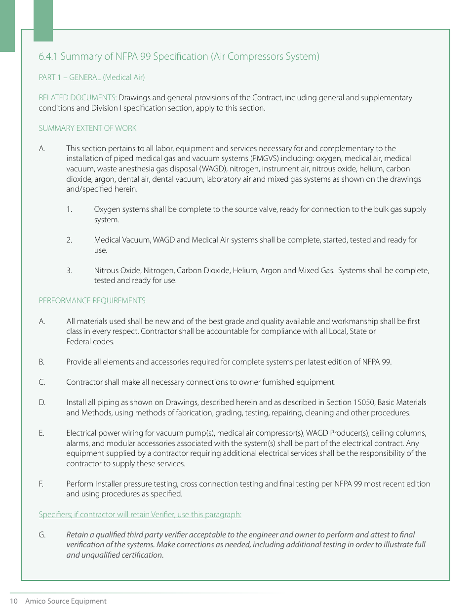 Amico NFPA Triplex SCD Modular Stack Mount User Manual | Page 12 / 40