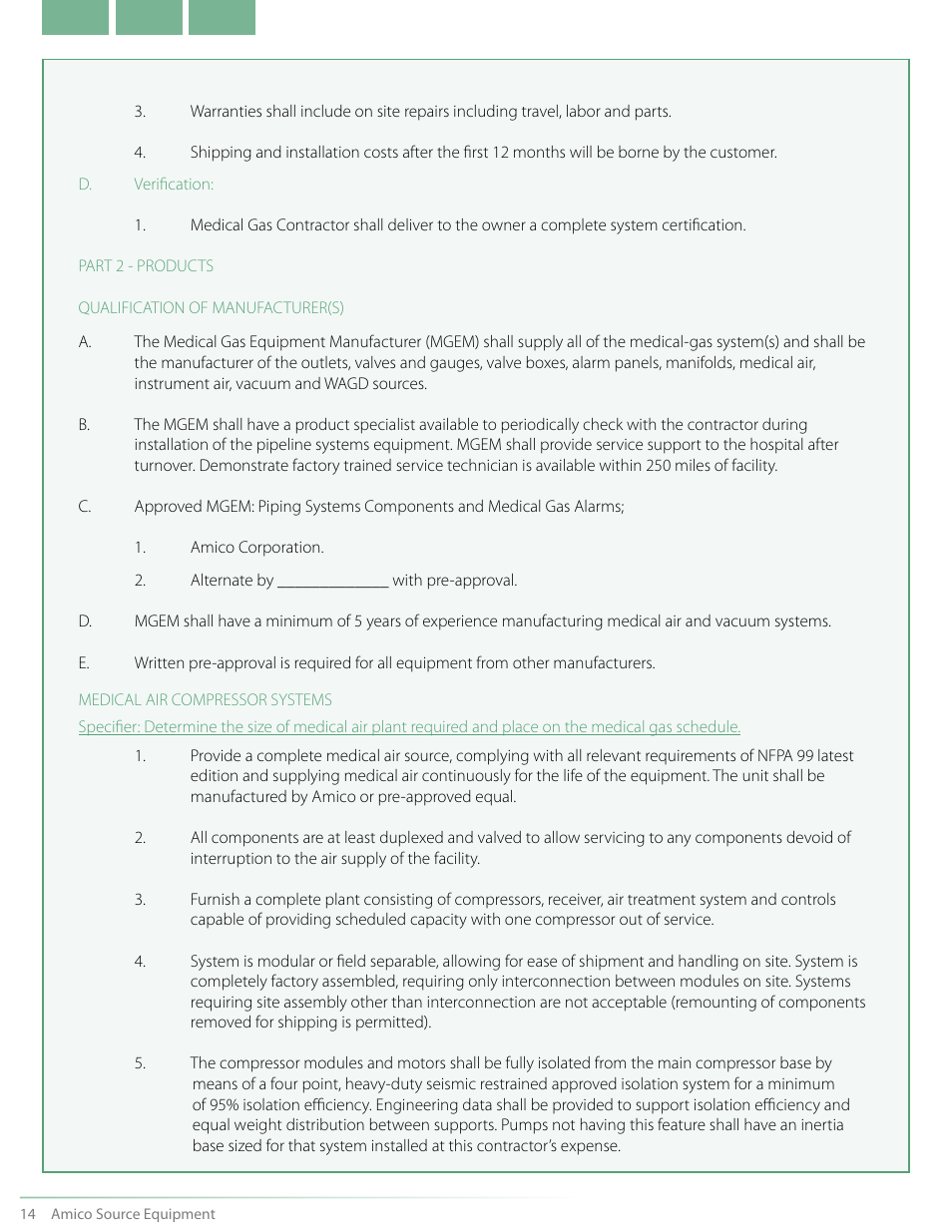 Amico NFPA Triplex SCD Modular Stack Mount User Manual | Page 16 / 40