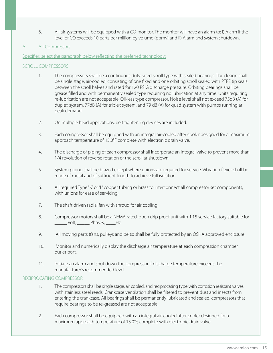Amico NFPA Triplex SCD Modular Stack Mount User Manual | Page 17 / 40