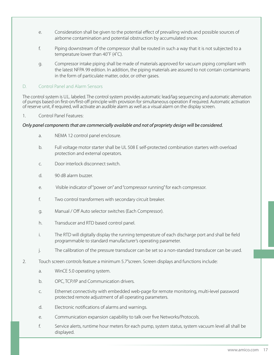 Amico NFPA Triplex SCD Modular Stack Mount User Manual | Page 19 / 40