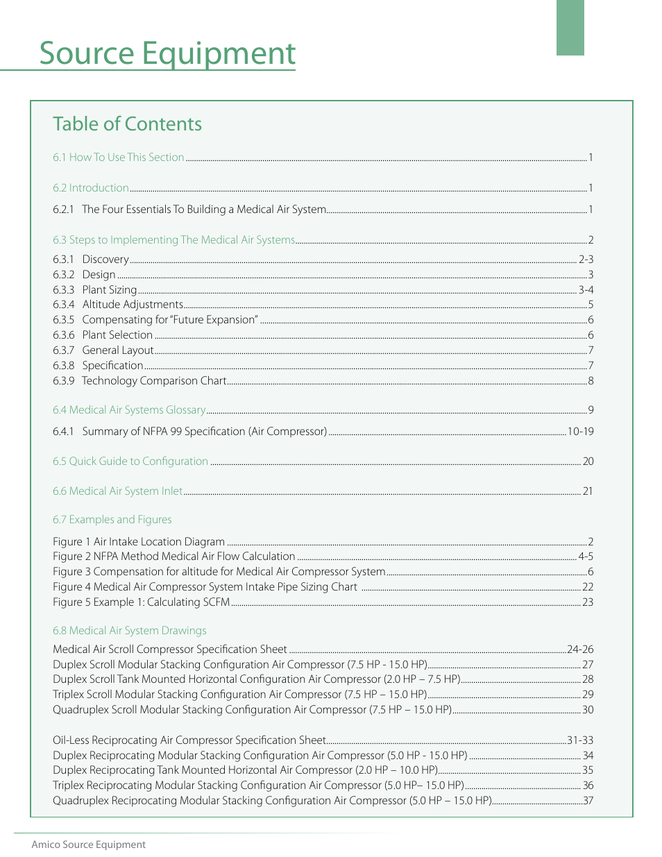 Amico NFPA Triplex SCD Modular Stack Mount User Manual | Page 2 / 40