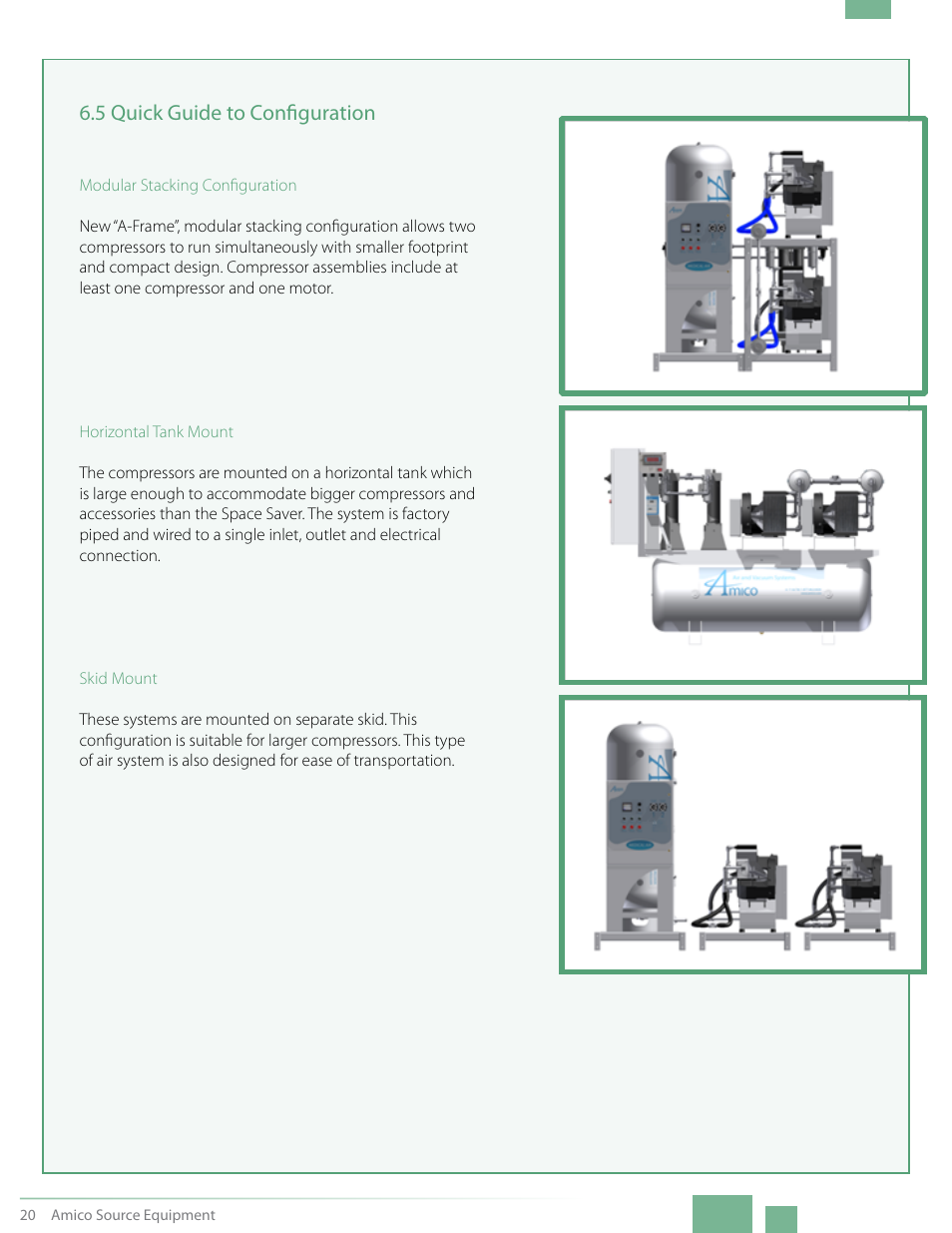 5 quick guide to configuration | Amico NFPA Triplex SCD Modular Stack Mount User Manual | Page 22 / 40