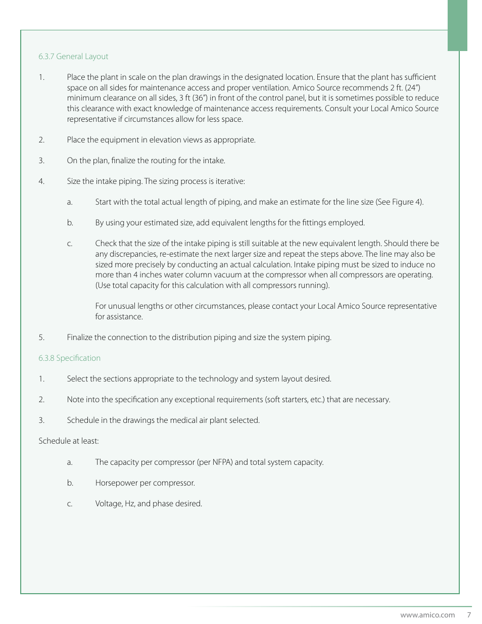 Amico NFPA Triplex SCD Modular Stack Mount User Manual | Page 9 / 40