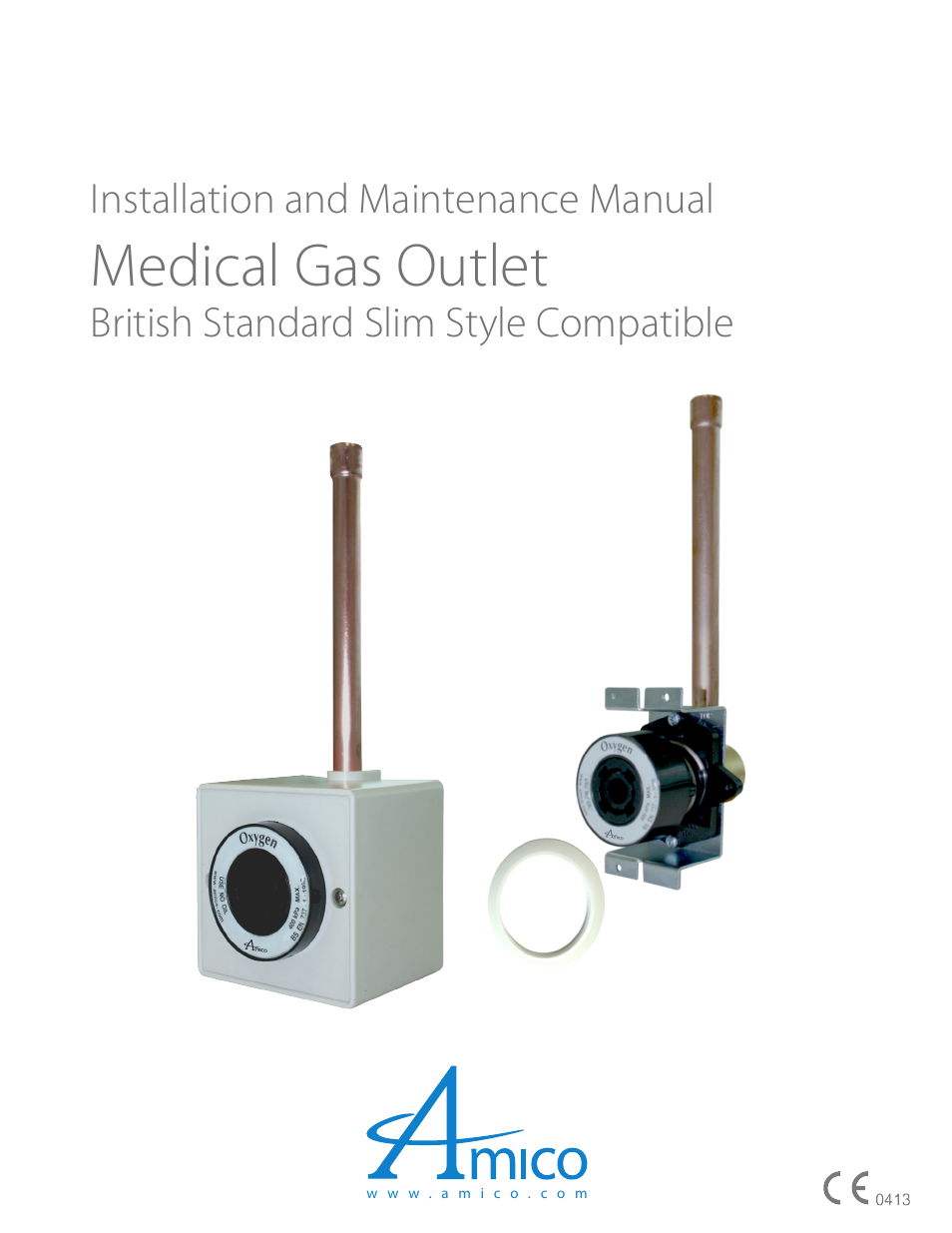 Amico British Standard Outlet Slim User Manual | 18 pages
