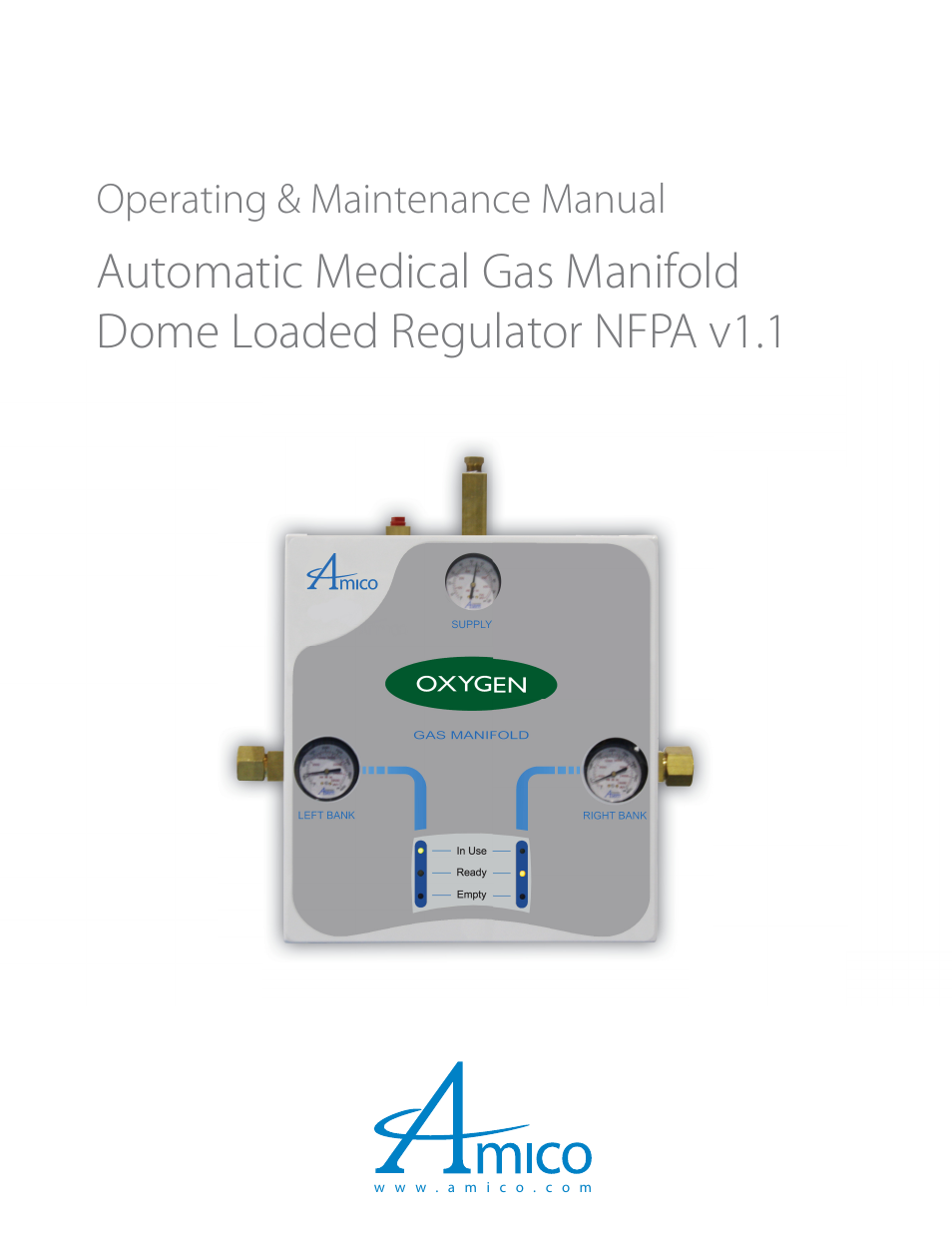 Amico Dome Loaded Manifold Nema-4 NFPA User Manual | 44 pages
