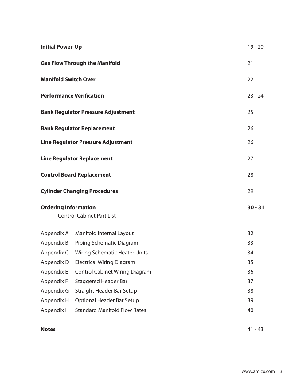 Amico Dome Loaded Manifold NFPA User Manual | Page 3 / 44