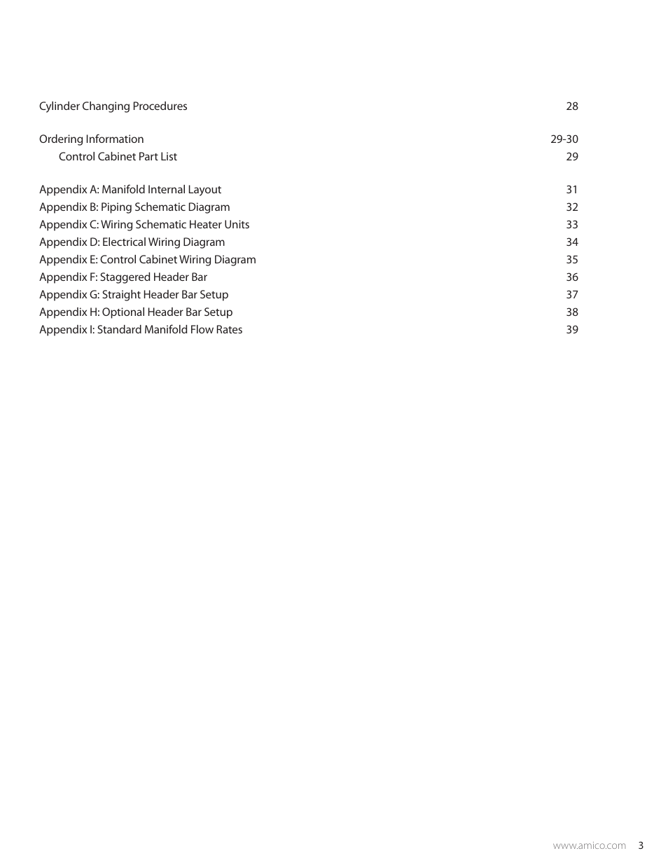 Amico Dome Loaded Manifold NFPA User Manual | Page 3 / 40