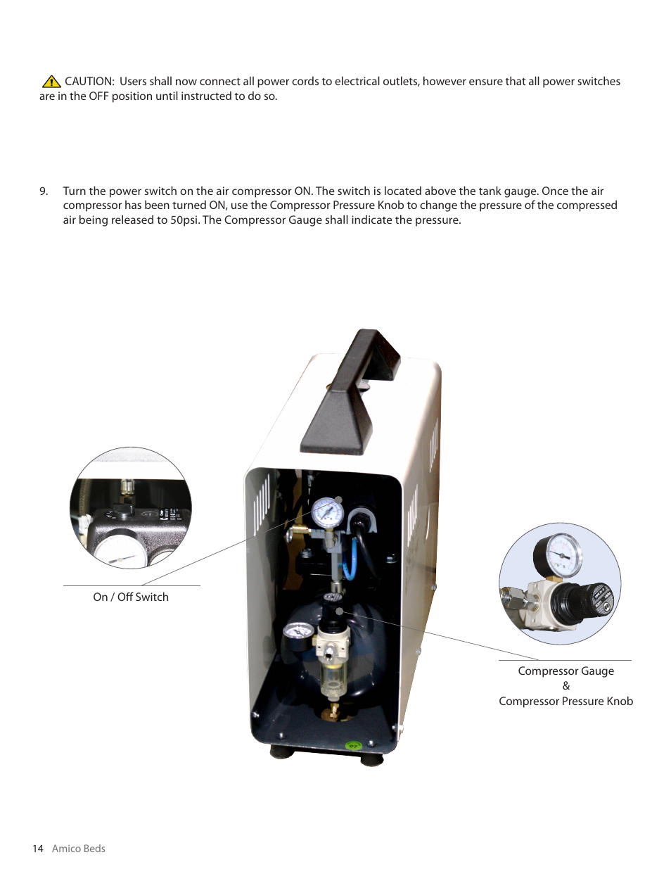 Amico TTS Vertical Flat Wall User Manual | Page 14 / 20