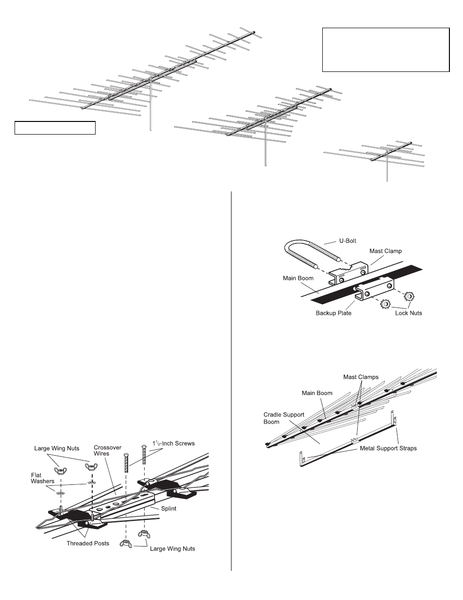 Antennacraft CS600 User Manual | 2 pages