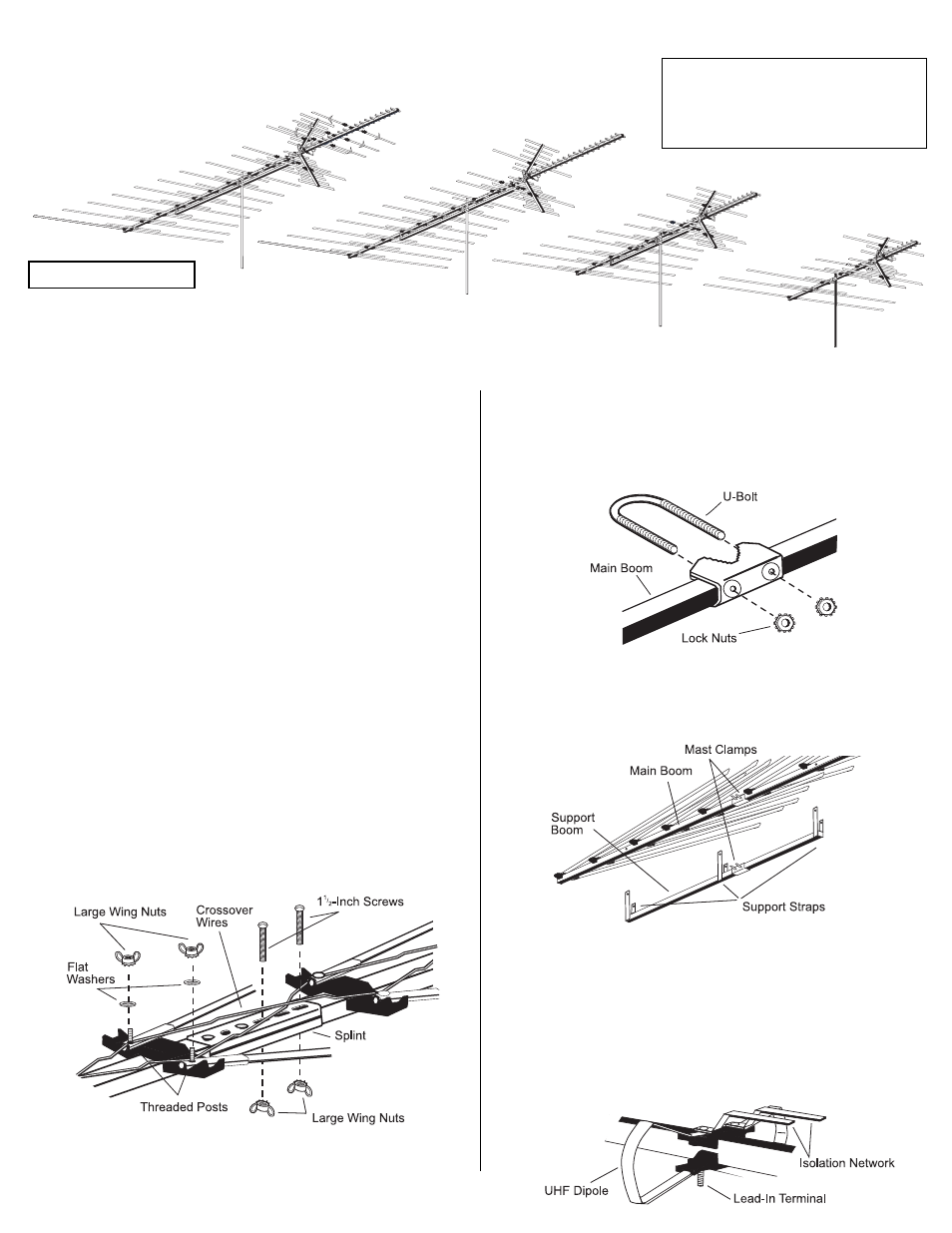 Antennacraft HD850 User Manual | 2 pages