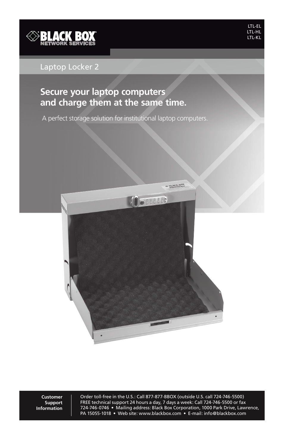 Black Box LTL-EL User Manual | 8 pages