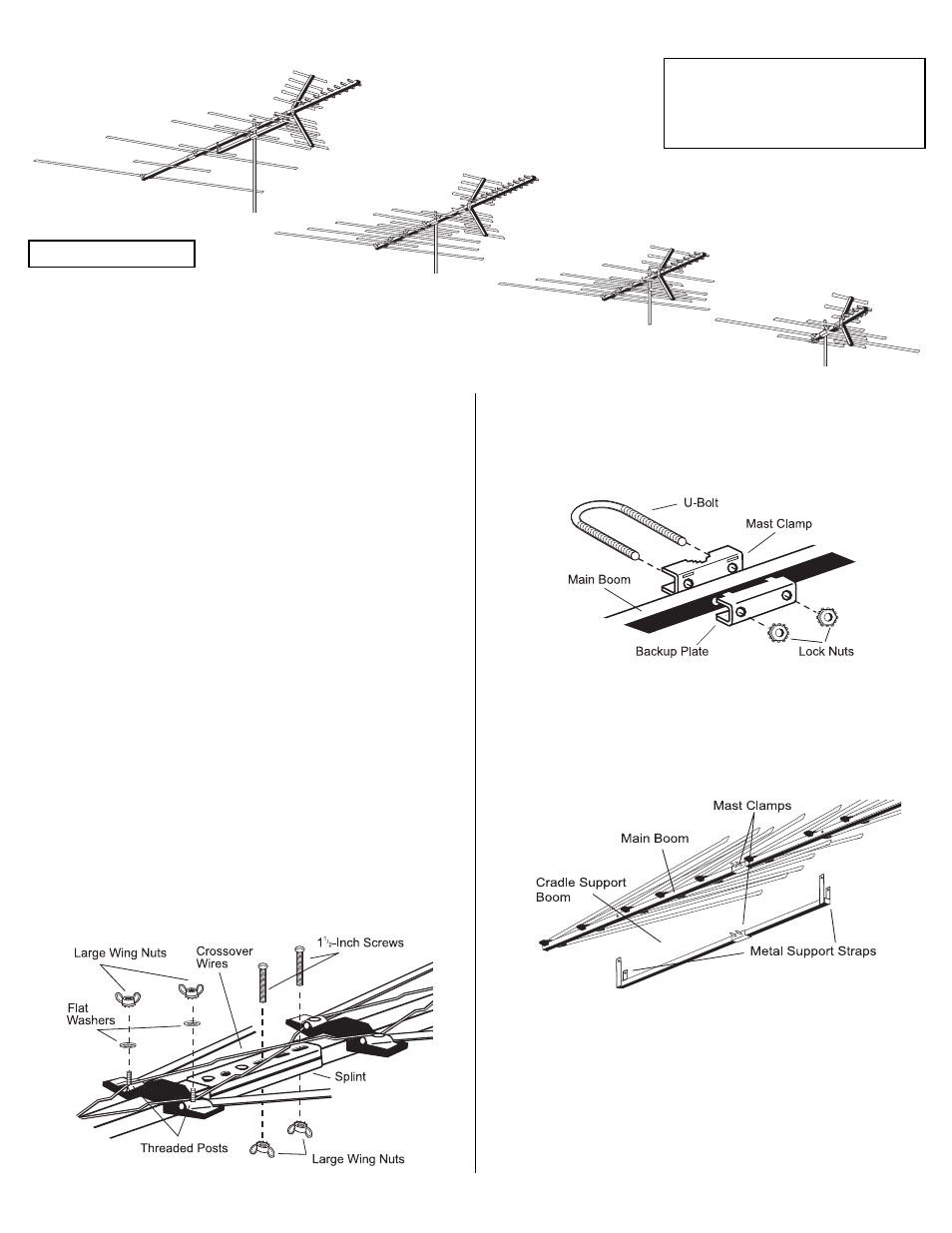 Antennacraft 5884 User Manual | 2 pages