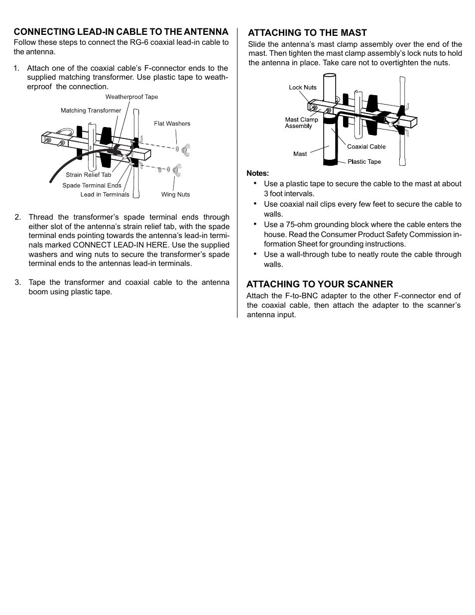 Antennacraft ST2 User Manual | Page 2 / 2