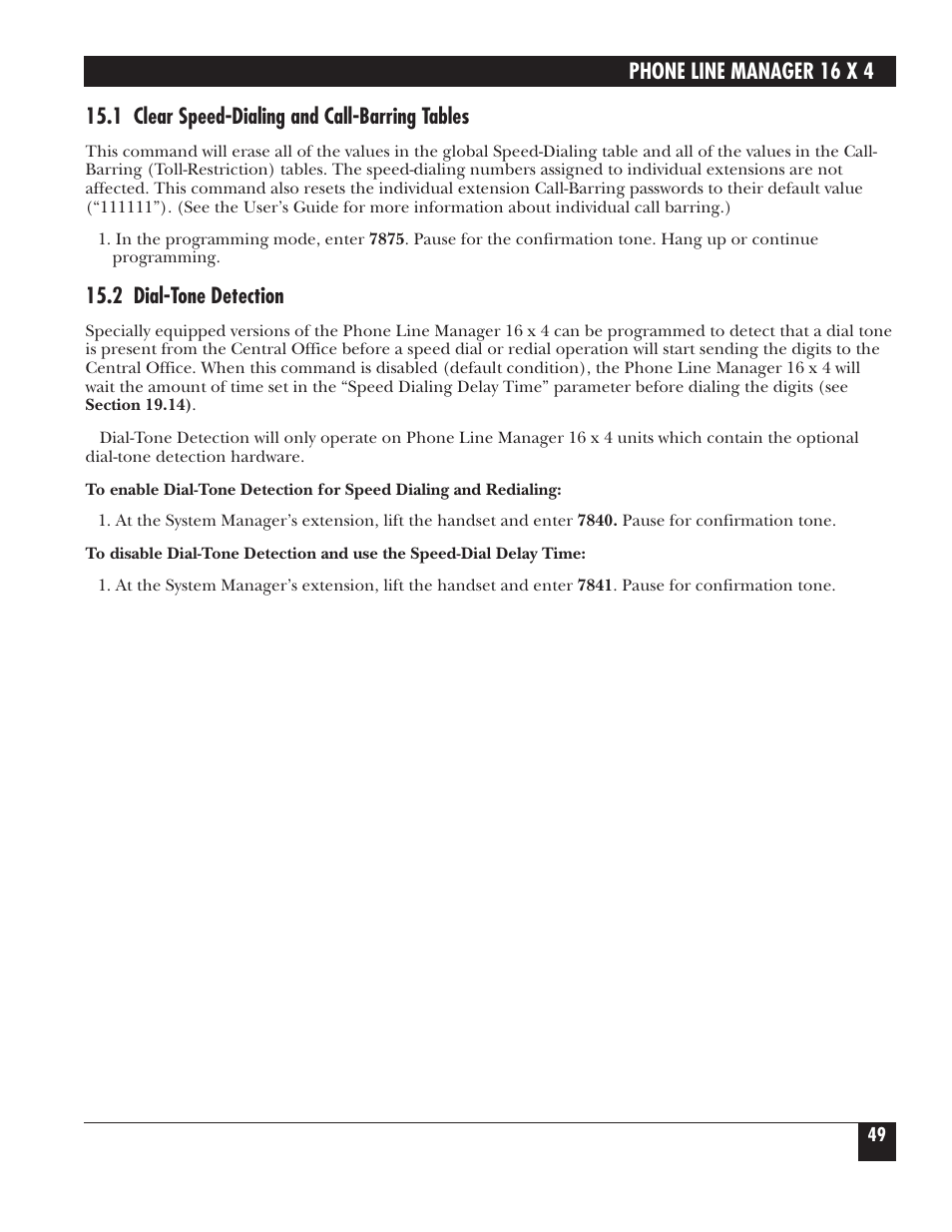 Black Box FX160A User Manual | Page 48 / 65