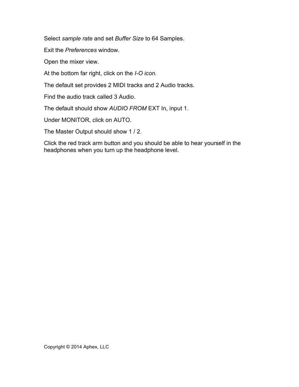 Aphex Microphone X User Manual | Page 8 / 8
