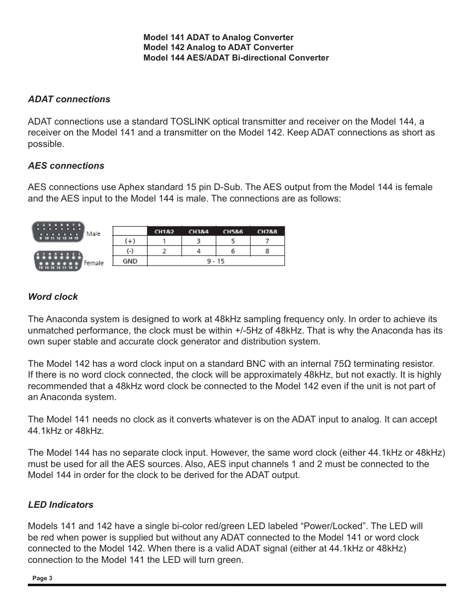 Aphex 141 User Manual | Page 4 / 8