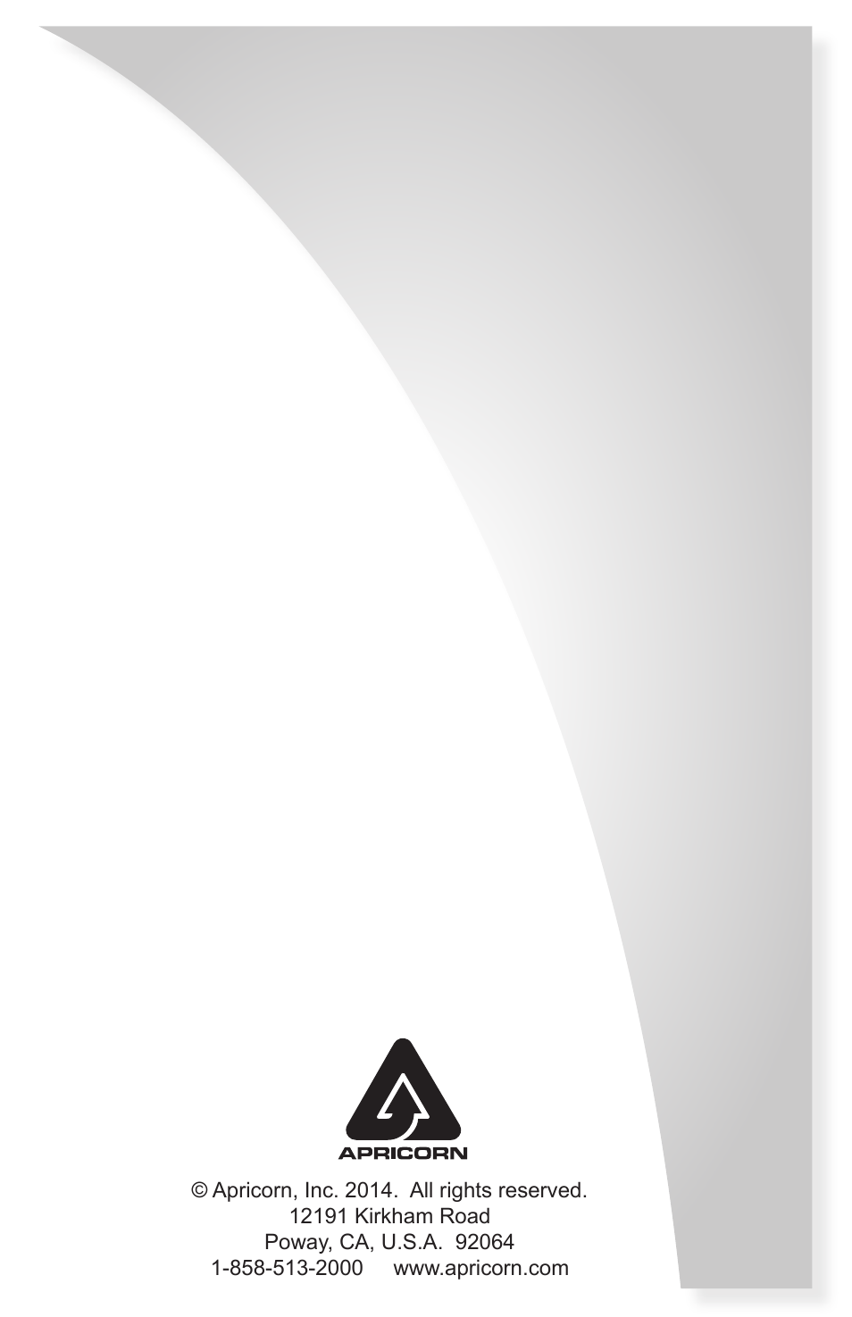 Apricorn Aegis Padlock Fortress - USB 3.0 Solid State Drive User Manual | Page 21 / 21