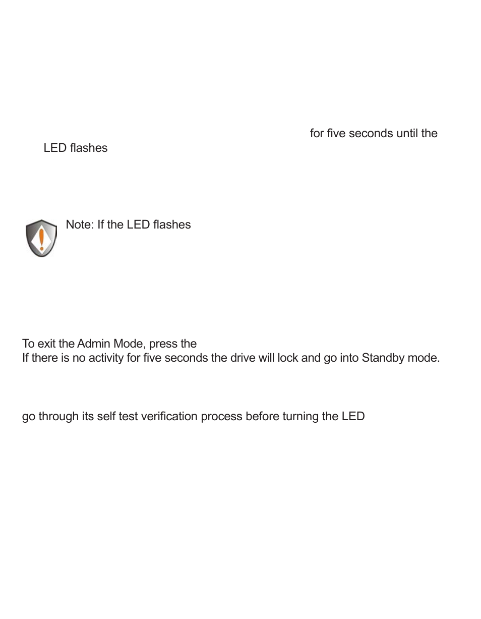 Entering the admin mode, Exiting the admin mode | Apricorn Aegis Padlock DT FIPS - USB 3.0 Desktop Drive User Manual | Page 10 / 23