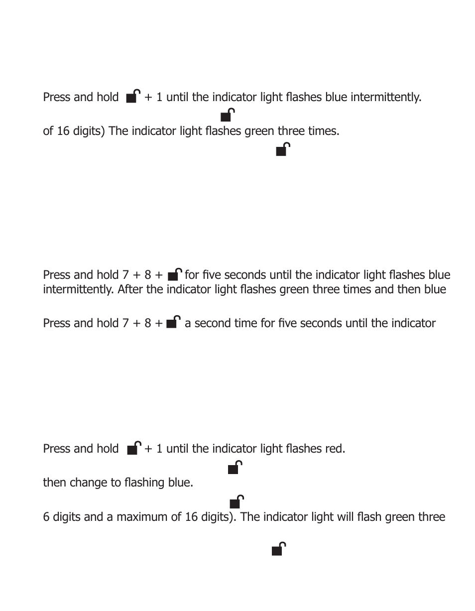 Changing the user password | Apricorn Aegis Padlock Pro - Solid State Drive User Manual | Page 13 / 21