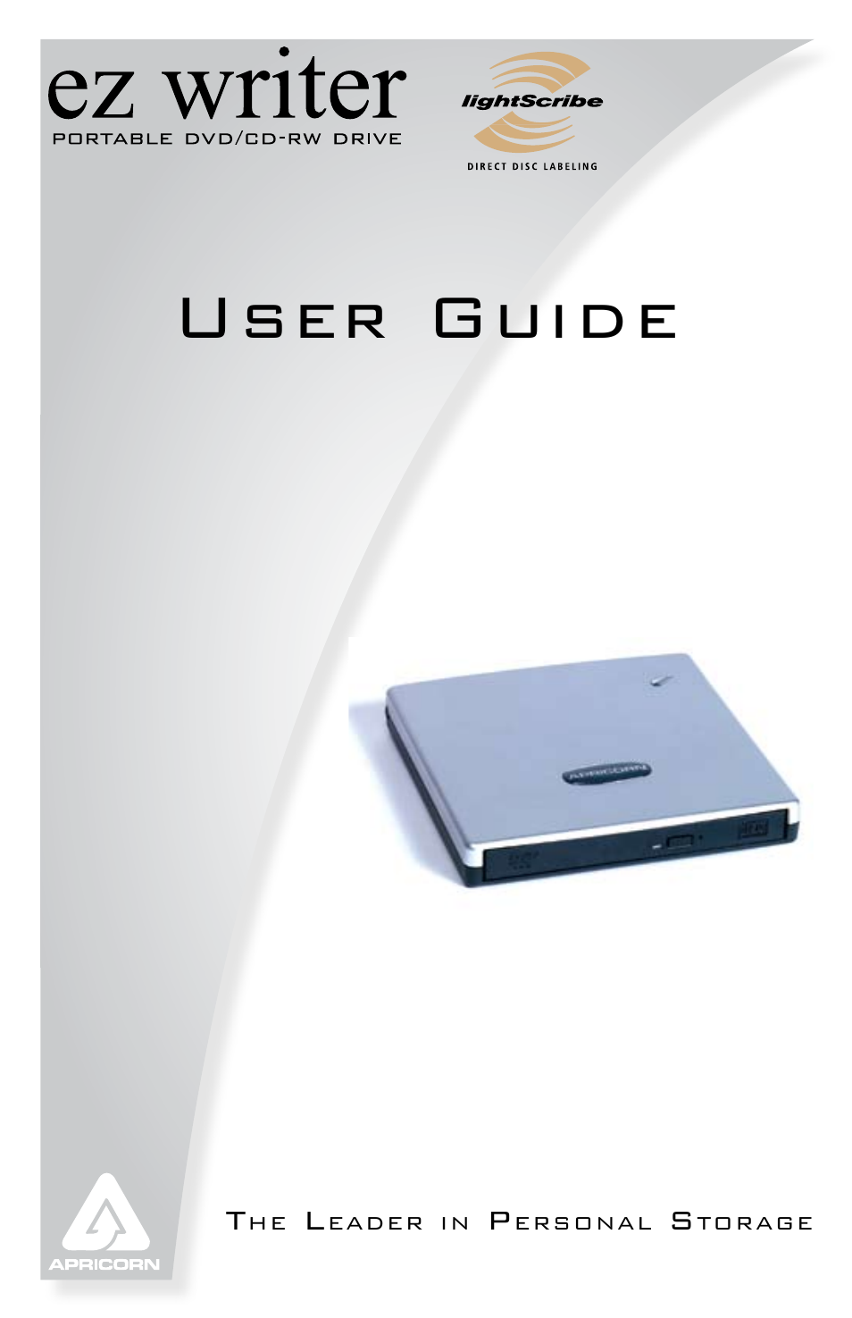 Apricorn EZ Writer LS - Dual Layer DVD Burner User Manual | 20 pages