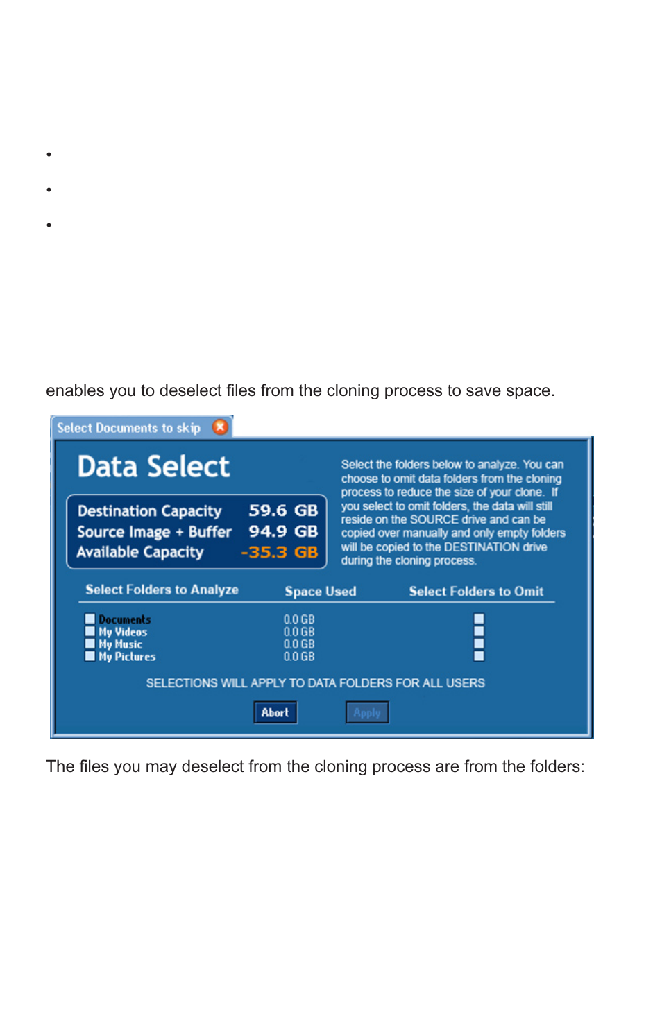 Using the data select feature | Apricorn SATA Wire - USB 2.0 Interface to any 2.5" SATA Drive User Manual | Page 16 / 40