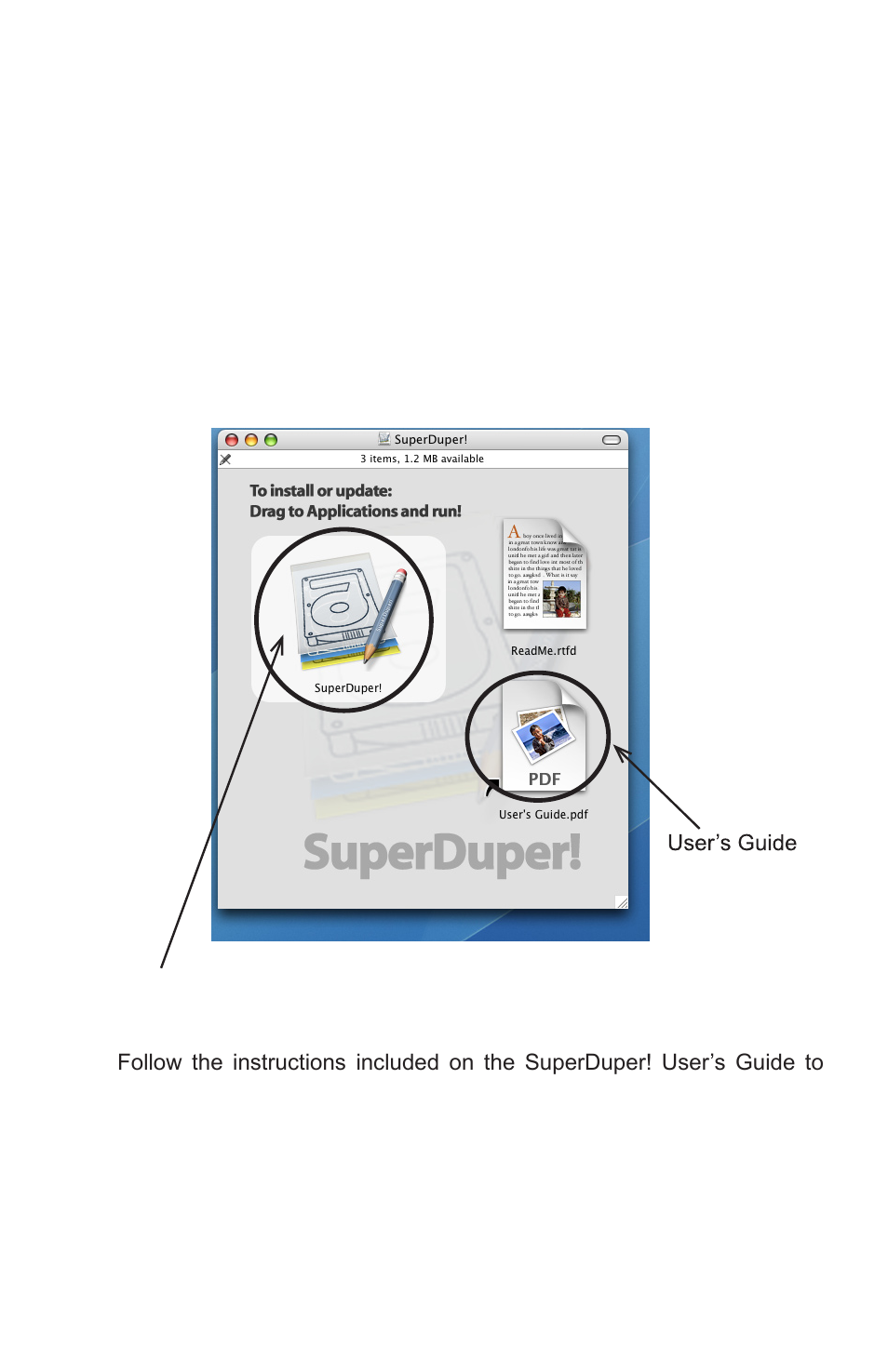Superduper! backup software for mac | Apricorn SATA Wire - USB 2.0 Interface to any 2.5" SATA Drive User Manual | Page 27 / 40