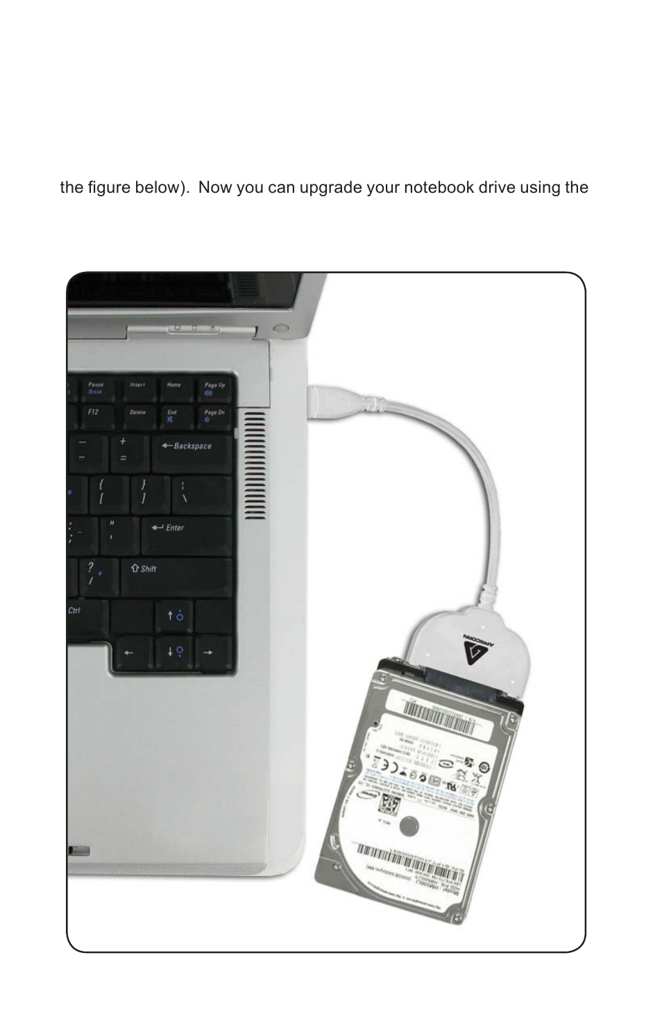 Connecting your sata wire | Apricorn SATA Wire - USB 2.0 Interface to any 2.5" SATA Drive User Manual | Page 5 / 40