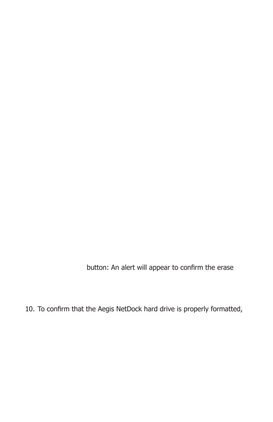 Apricorn Aegis NetDock - Mac Edition User Manual | Page 11 / 22