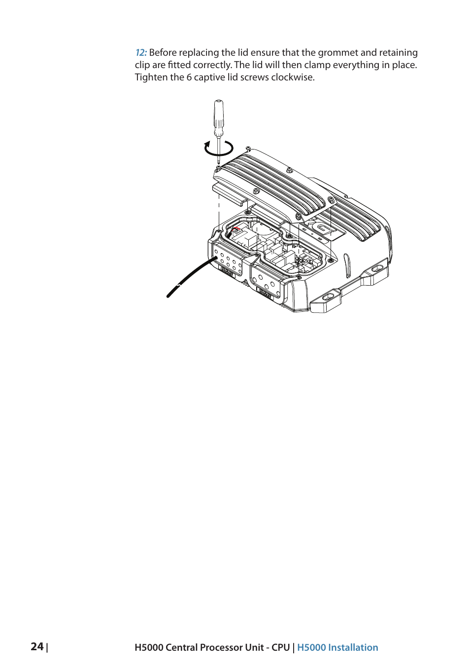B&G H5000 Analogue Expansion User Manual | Page 24 / 66