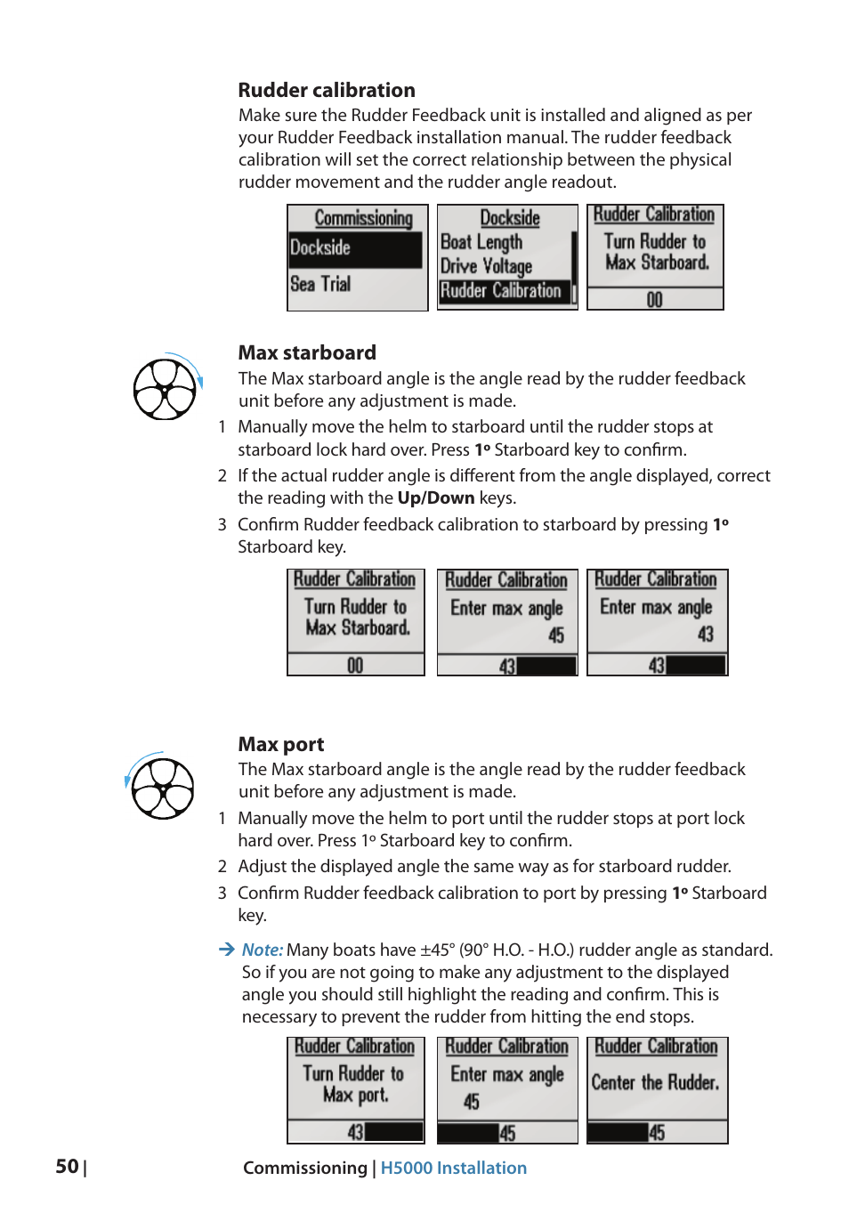 B&G H5000 Analogue Expansion User Manual | Page 50 / 66