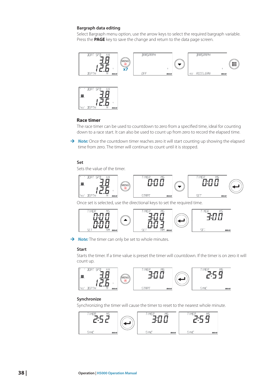 B&G H5000 Analogue Expansion User Manual | Page 38 / 117