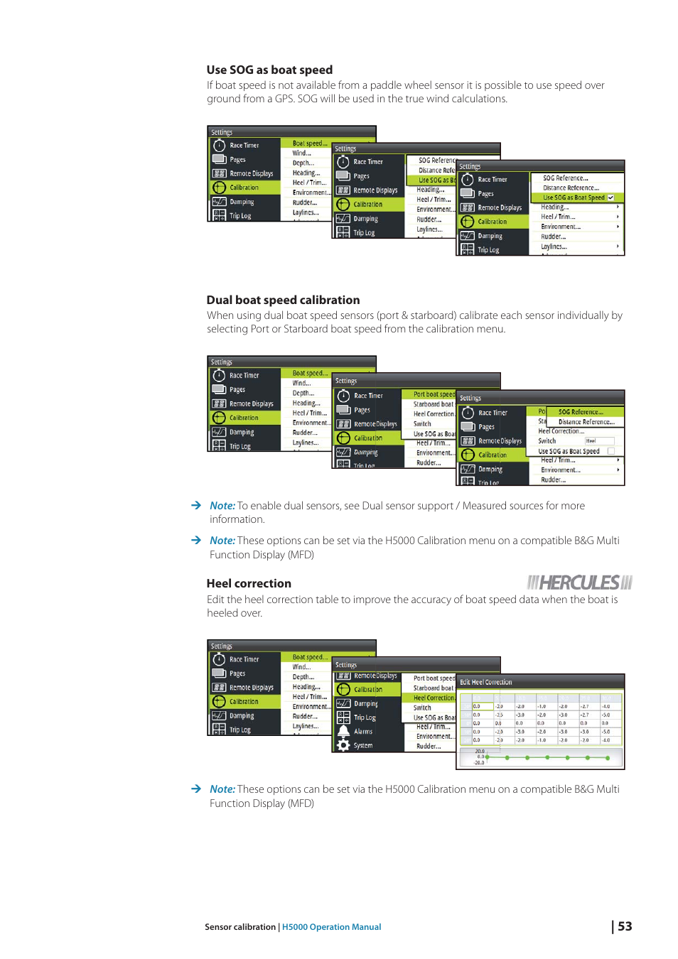 B&G H5000 Analogue Expansion User Manual | Page 53 / 117