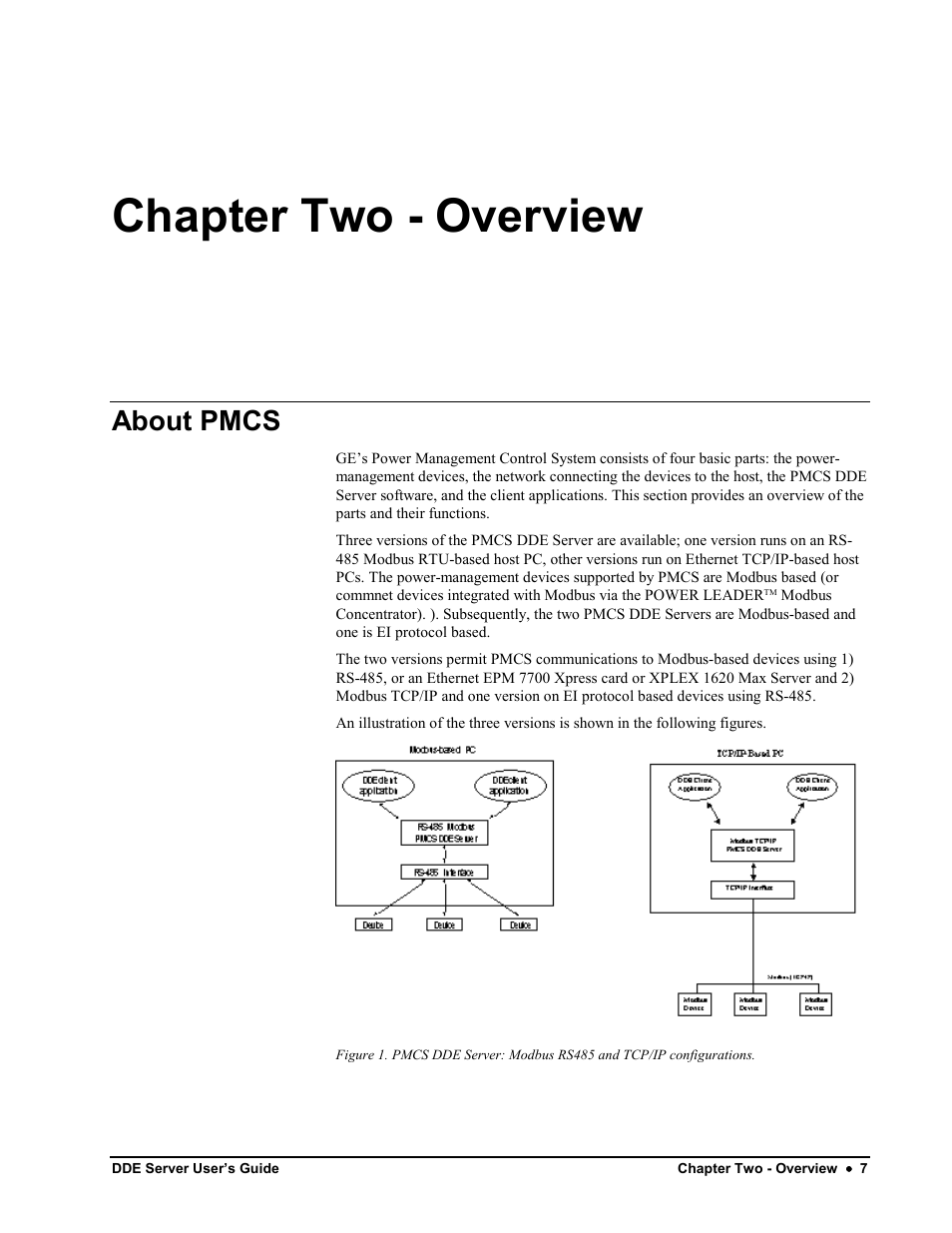 Chapter two ˚ overview, About pmcs, Chapter two - overview | Black Box GEH-6510 User Manual | Page 11 / 92