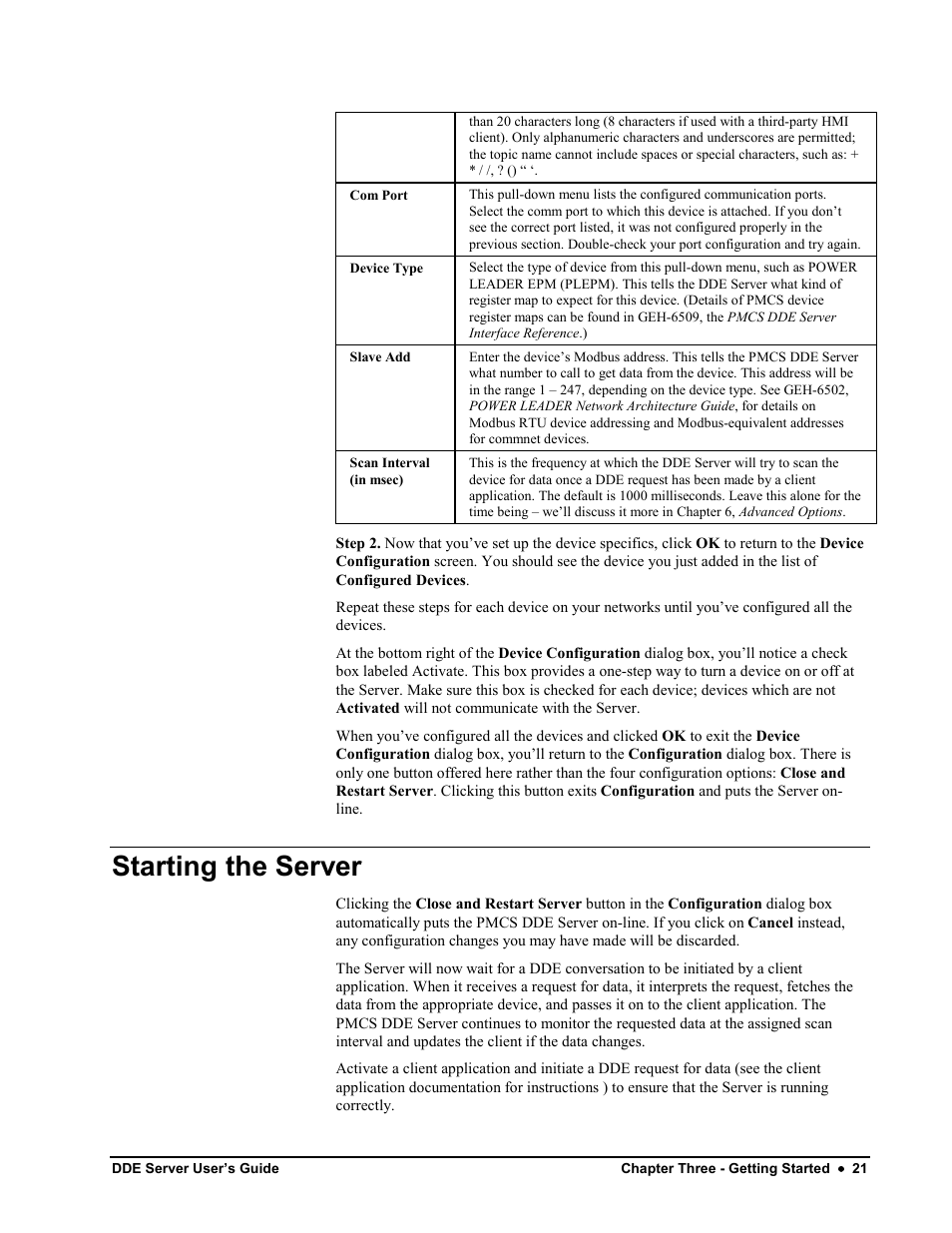 Starting the server | Black Box GEH-6510 User Manual | Page 25 / 92