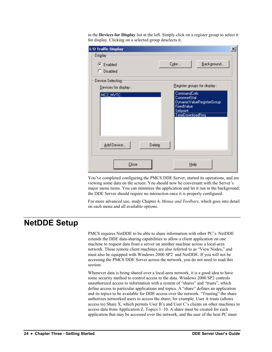 Netdde setup | Black Box GEH-6510 User Manual | Page 28 / 92