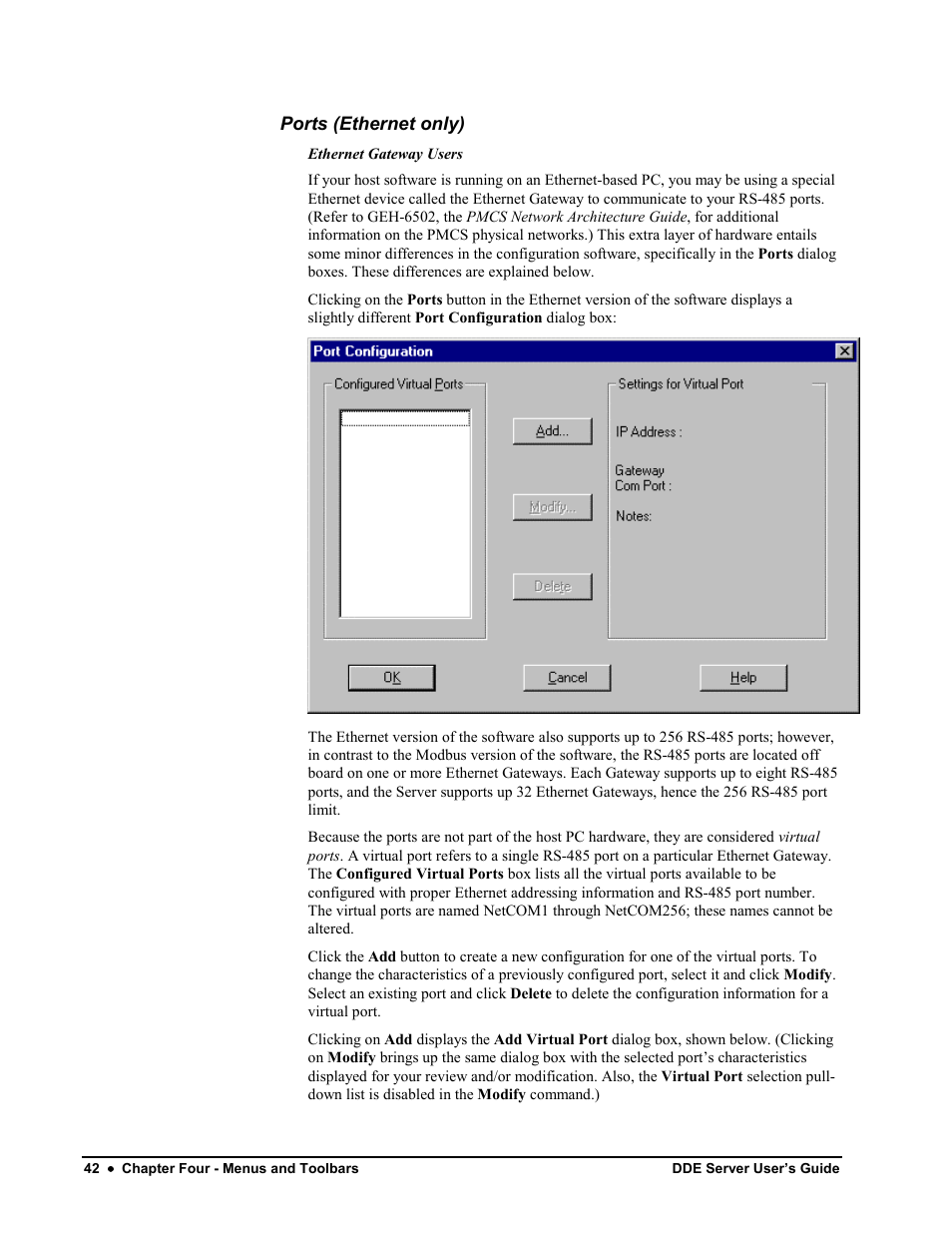 Ports (ethernet only) | Black Box GEH-6510 User Manual | Page 45 / 92