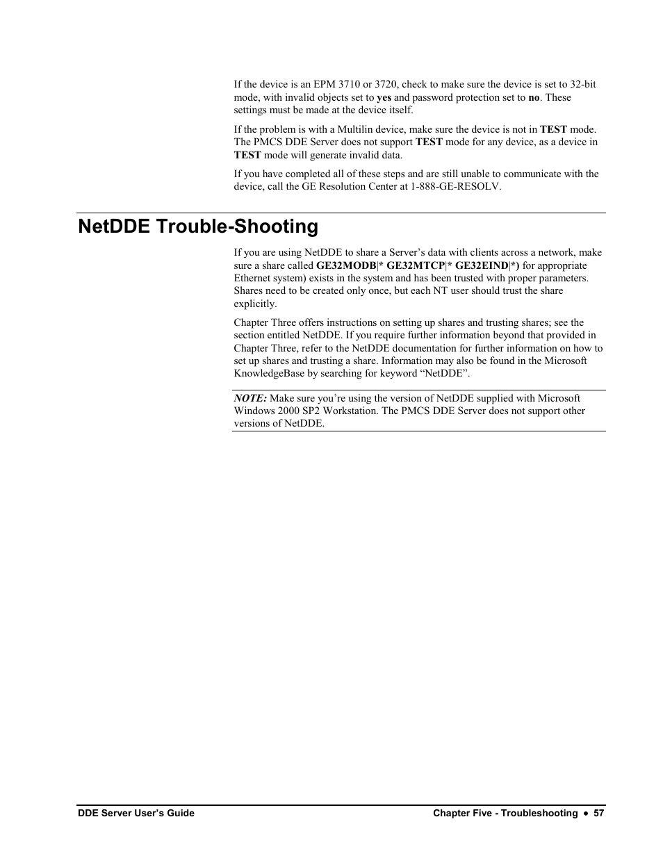 Netdde trouble-shooting | Black Box GEH-6510 User Manual | Page 60 / 92