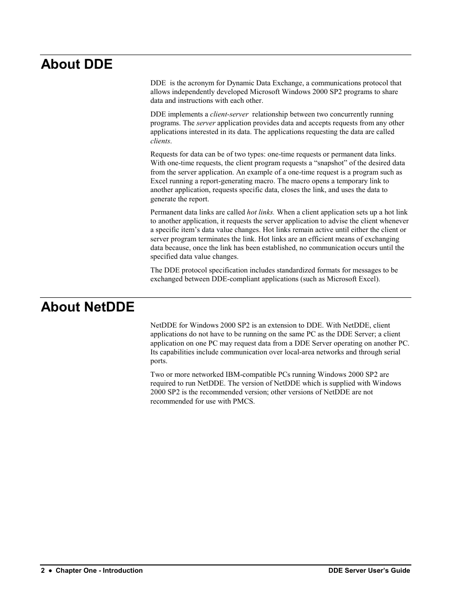 About dde, About netdde, About dde about netdde | Black Box GEH-6510 User Manual | Page 7 / 92