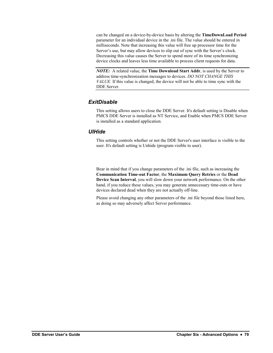 Exitdisable, Uihide | Black Box GEH-6510 User Manual | Page 82 / 92
