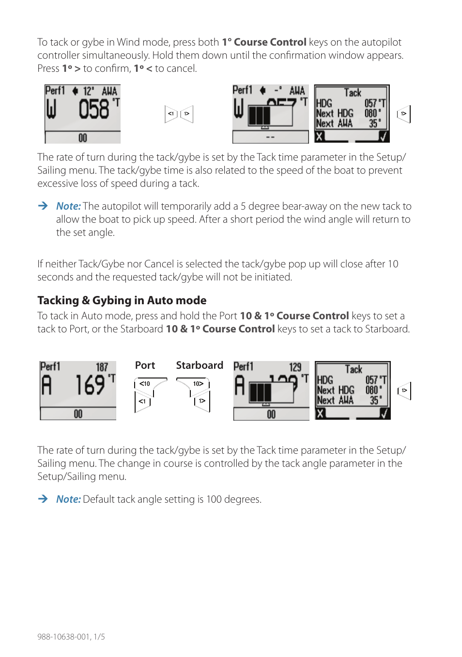 B&G H5000 Pilot Controller User Manual | Page 6 / 6