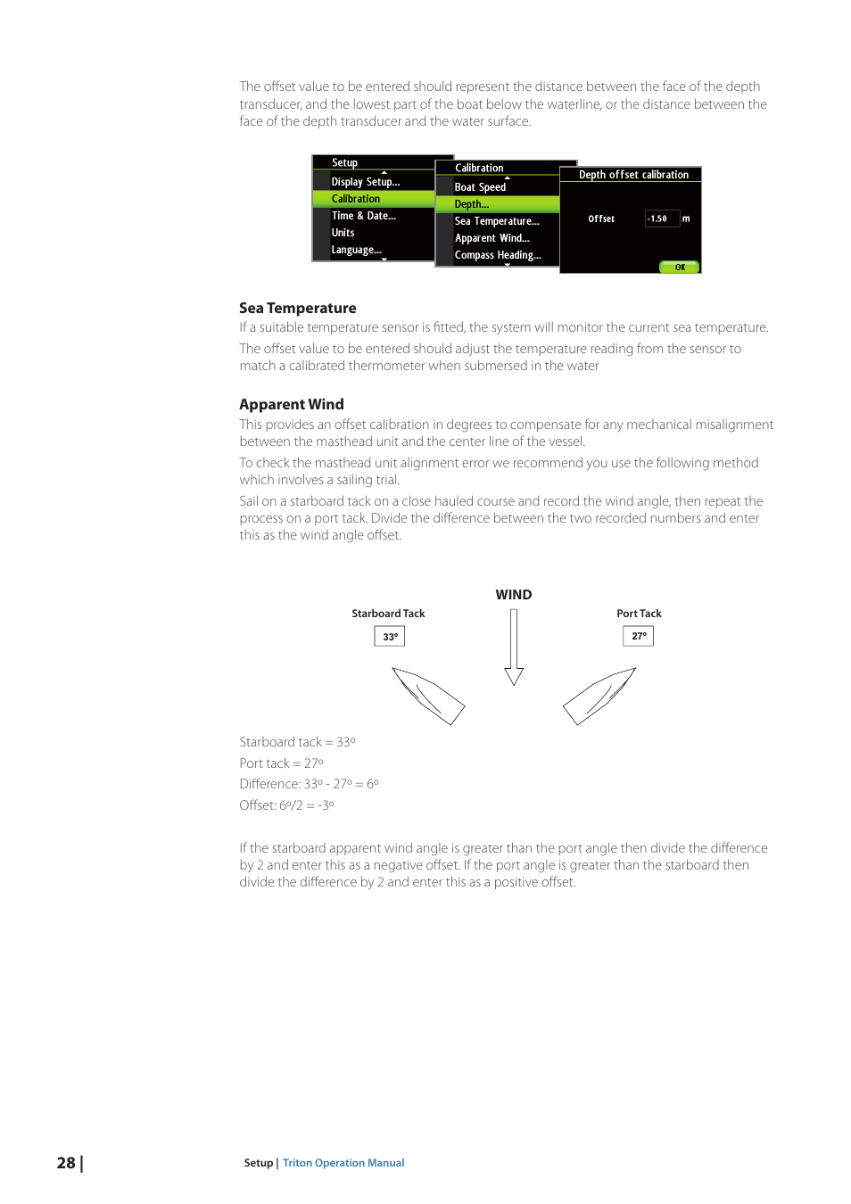 B&G Triton Display User Manual | Page 30 / 68