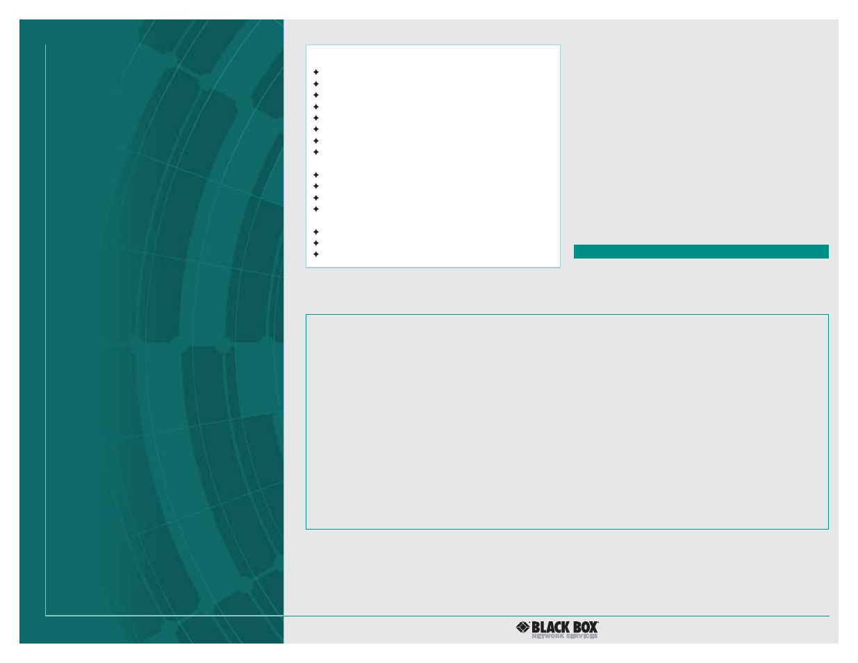 2 of 2, Features, What‘s included | Overview | Black Box VoIP Tool Kit User Manual | Page 2 / 2