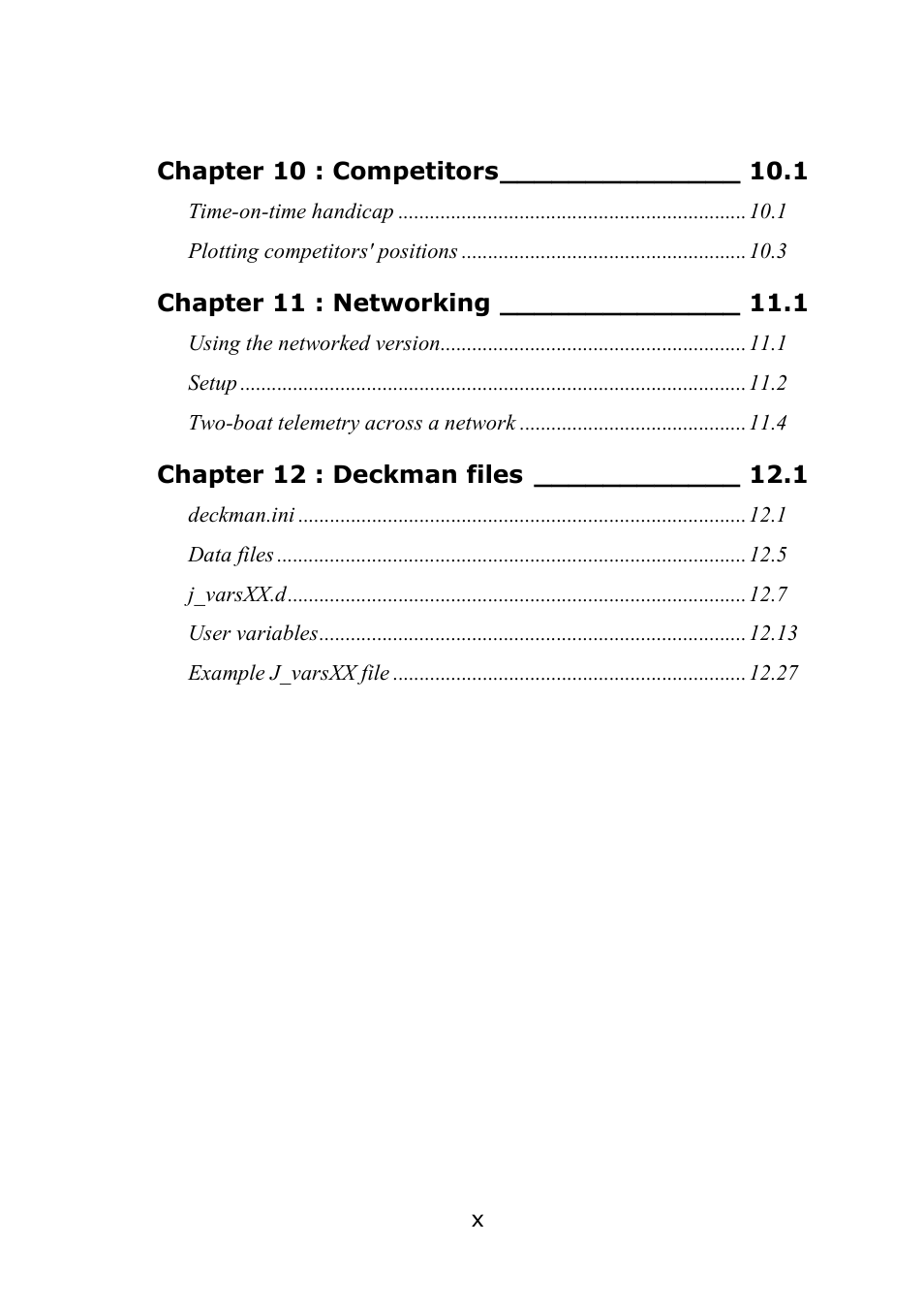 B&G Deckman User Manual | Page 11 / 196