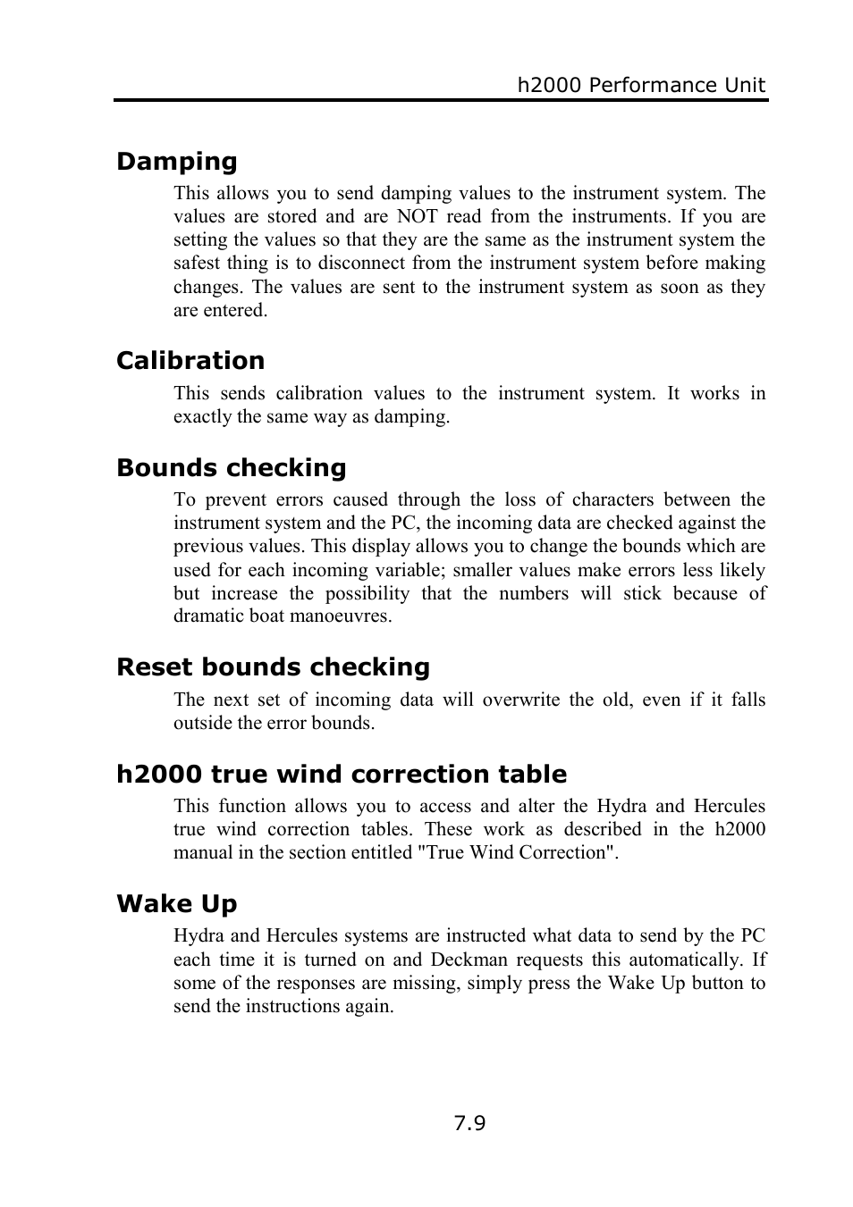 B&G Deckman User Manual | Page 114 / 196