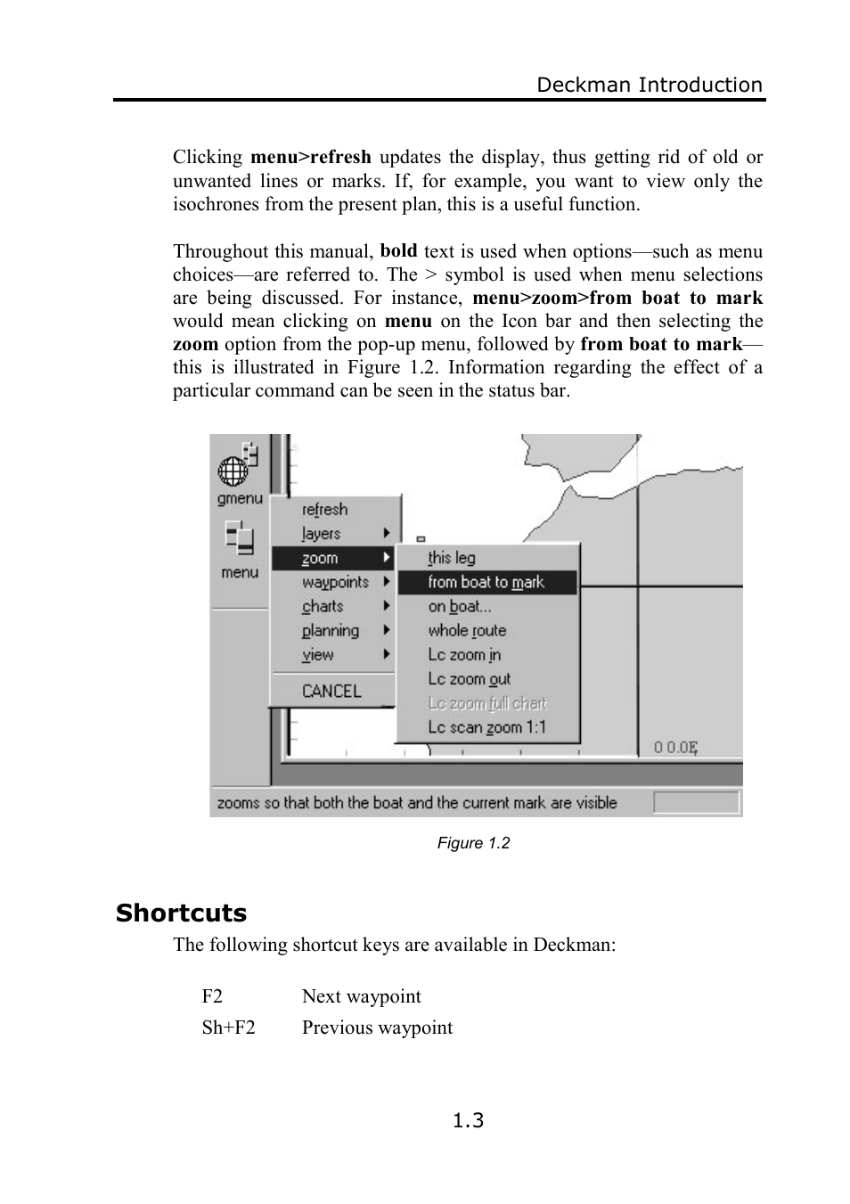 Shortcuts | B&G Deckman User Manual | Page 14 / 196